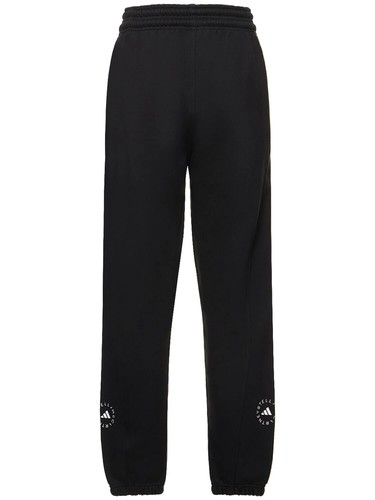 adidas by Stella McCartney ASMC MULTI SPORT LOGO-PRINT Regular Sweatpants. Black - Picture 9 of 23