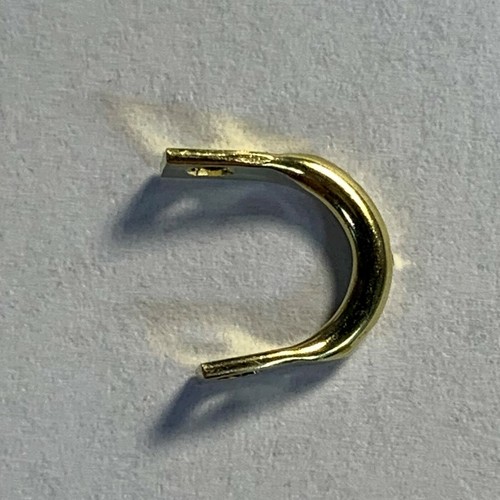 Stirrup Clevis, Brass & Nickel, (50) Per Pack - Picture 5 of 6
