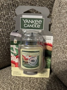 Yankee Candle Christmas Cookie Car Jar Air Freshener NEW