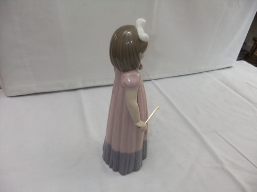 Vintage NAO by Lladro 1034 Girl with Violin Porcelain Figurine Height 19x12 cm - Picture 14 of 15