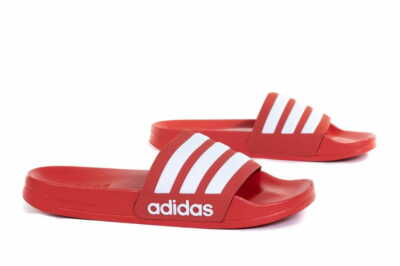 adidas red sliders
