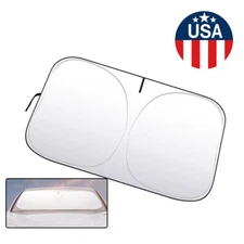 Foldable Car Front Rear Window Windshield Sun Shade Shield Cover Visor UV Block
