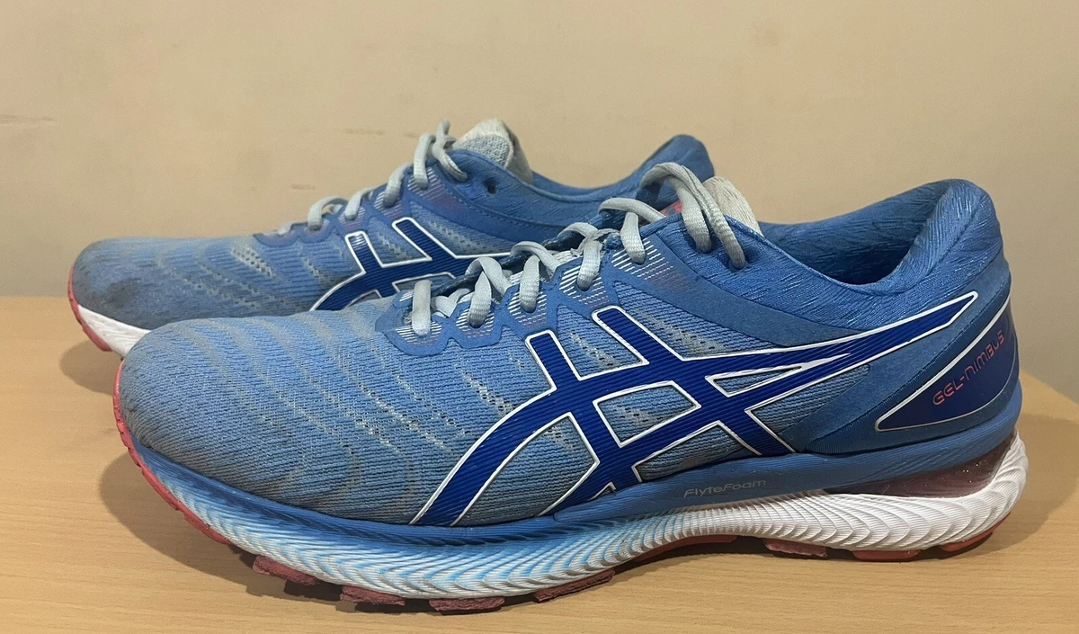 vrije tijd specificeren Munching Asics Womens 11.5 (US) Gel-Nimbus 22 Flyte Foam Blue Running Shoes 1012A587  | eBay