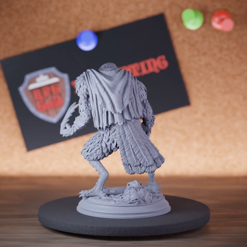 Kenku Monster Miniature Defender Mini Dungeons and Dragons DnD 5e TTRPG - Video 1 of 1