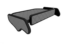 TAVOLO Mittelkonsole mit LED in Holz Grau RENAULT MASTER ab 2010 F-Core EB08