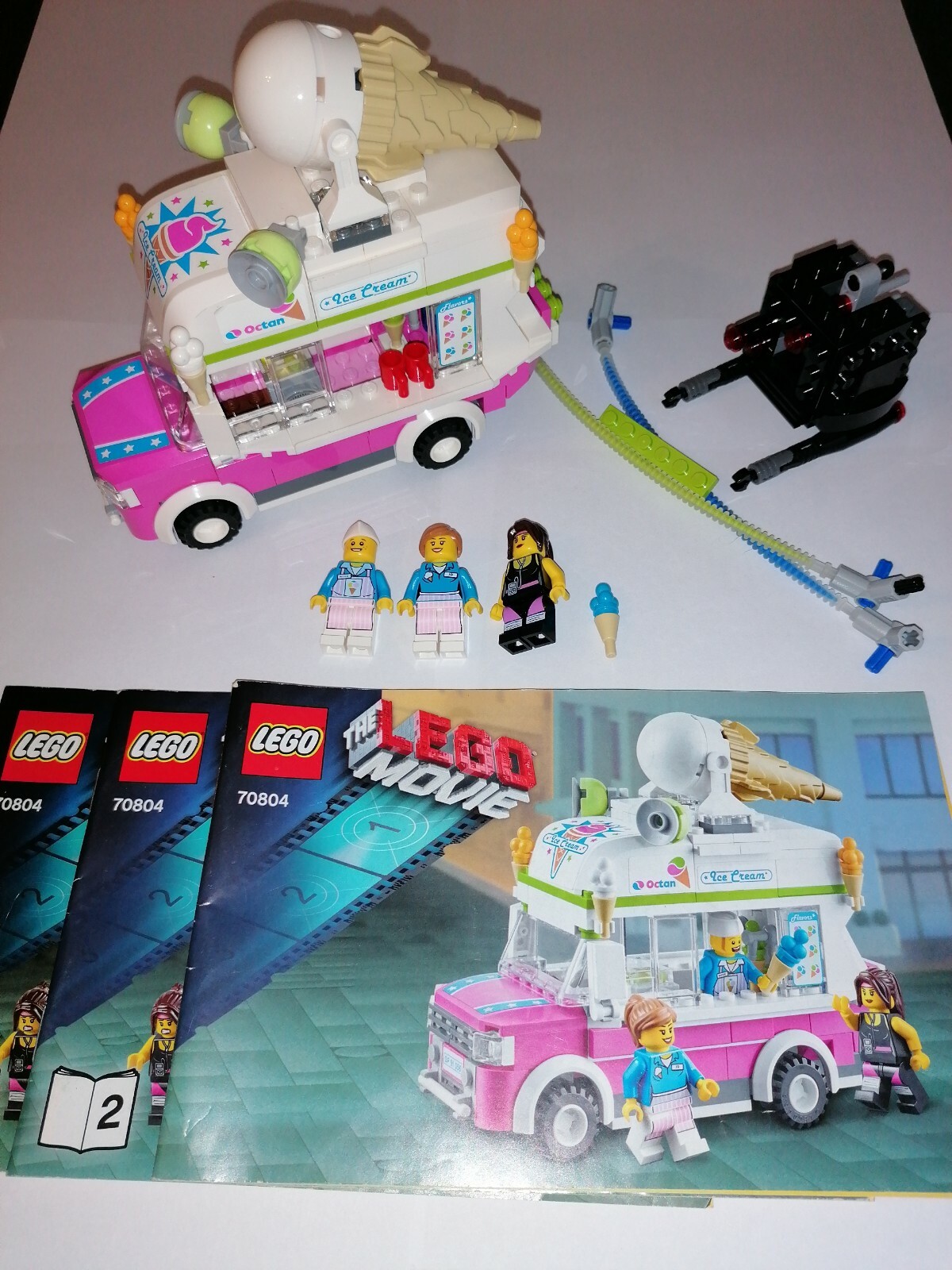 lego ice cream truck instructions 70804