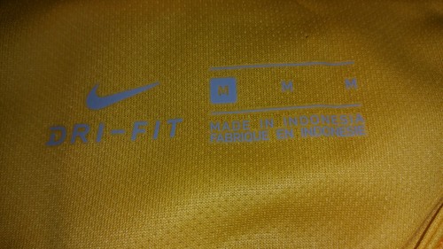 Nike Youth AS Roma Stadium Third Jersey 18/19, Orange/Yellow, Size YM - Picture 8 of 8