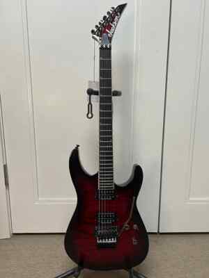 Jackson Pro Series SL2Q MAH Soloist Electric Guitar - Transparent Magenta Burst