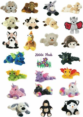 HABIBI PLUSH Habibi Wärmetiere Körnerkissen Kuscheltier Wärmflasche für Mikrowelle & Ofen