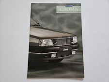 FIAT CROMA SALES BROCHURE 1989