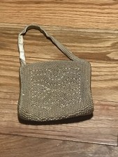 Beautiful Vintage Glass Beaded Purse