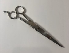Vintage Hairdressing Shears Scissors Made In Italy Stainless Steele 7 Inch 