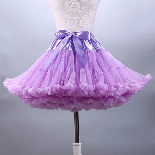 2025 Frauen Vintage Petticoat Crinoline Unterrock Rockabilly Swing Tutu Rock - Bild 4 von 39