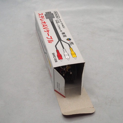 Nintendo Stereo AV cable Official Boxed For Nintendo console system Tested Works - Picture 8 of 10