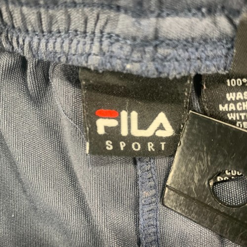 Fila Shorts Boys Large 14 / 16 Gray Green Athletic Sport Drawstring Youth Gym 26 - Picture 11 of 13