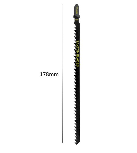 5x Saxton T744D - 178mm Extra Long Jigsaw Blades Wood Bosch Makita Milwaukee etc - Picture 3 of 4