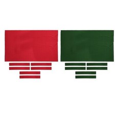 Heavy Duty 9ft Pool Snooker Table Cloth Felt - High Accuracy Pre-Cut Bed and