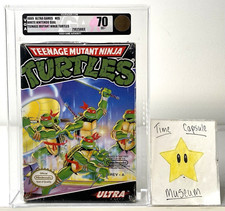 Teenage Mutant Ninja Turtles TMNT New Nintendo NES 1989 VGA Grade 70 NIB