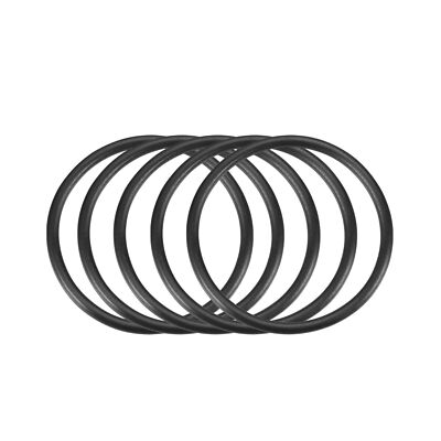 50pcs 30x1.9mm Black Flexible Nitrile Rubber O-Ring Oil Sealing Washers -
