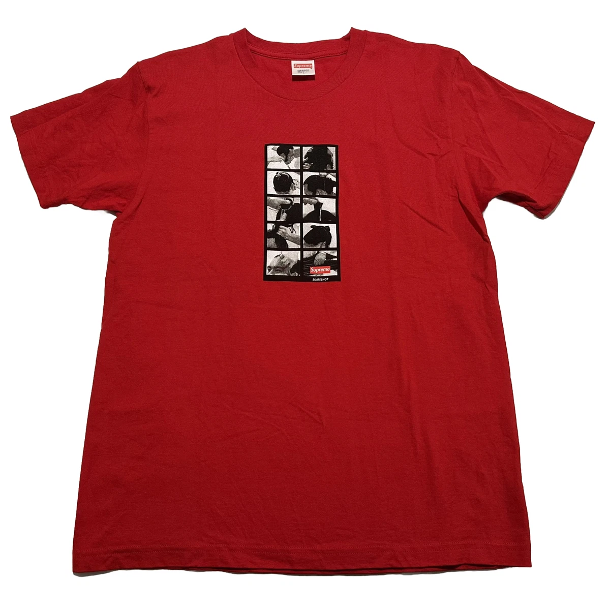 Supreme tee clearance red