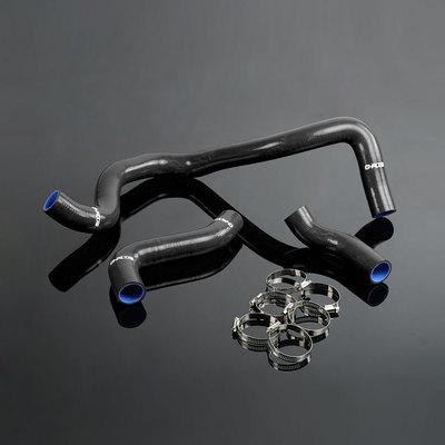 Fit For VW Golf Bora Jetta 1.8 MK4 IV Turbo Black Silicone Radiator Hose Pipe