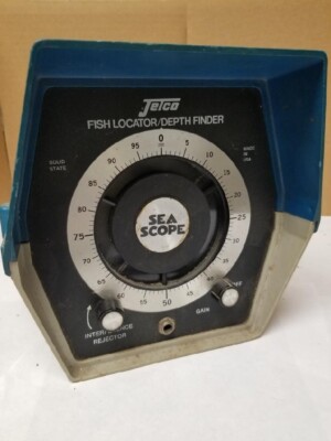 Vintage Jetco Sea Scope Fish & Depth Finder