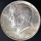 1967 Kennedy Half Dollar BU-LOT AA-3937