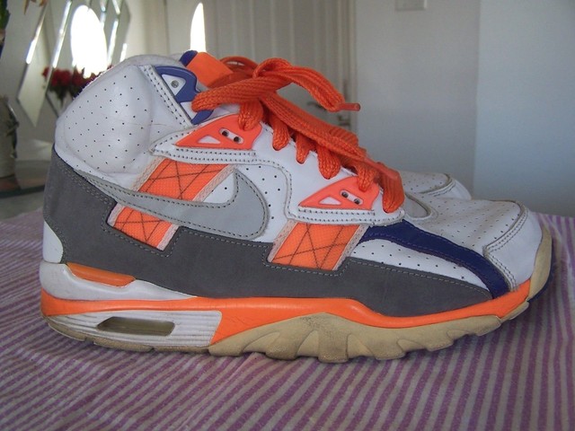 blue and orange bo jackson shoes