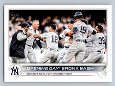 2022 Topps Update #US45 Opening Day Bronx Bash NM/MT
