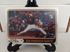 2023 Topps Heritage #258 Cole Waites San Francisco Giants  RC
