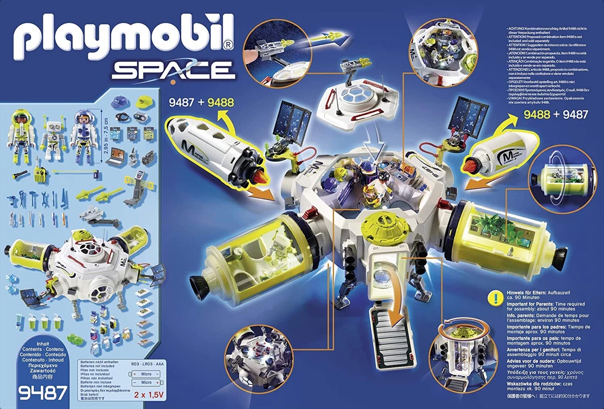 Original Playmobil Space 9487 Station IN eBay