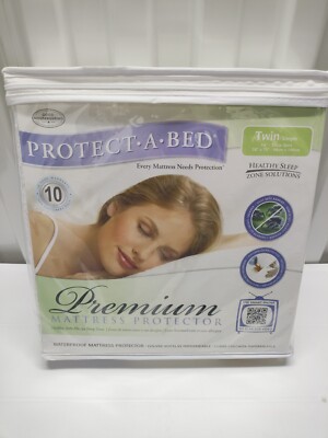 Protect-a-Bed Premium Waterproof Mattress Protector -Twin/Simple 