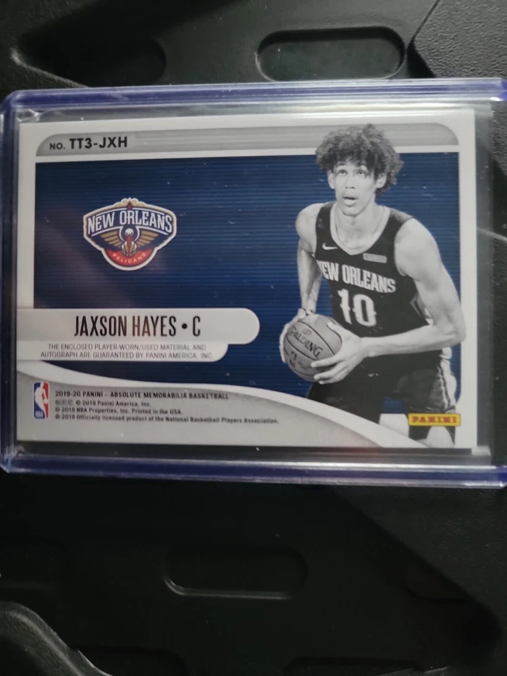 2019-20 Panini Absolute Memorabilia Tools Of The Trade Jaxson Hayes Triple Patch - Image 2 of 2