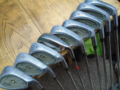 PRE~LOVED KNIGHT VENOM GOLFSCHLÄGER ~ 3 - SW ~ NORMALE STAHLSCHÄFTE ~ + 8 EISEN ##
