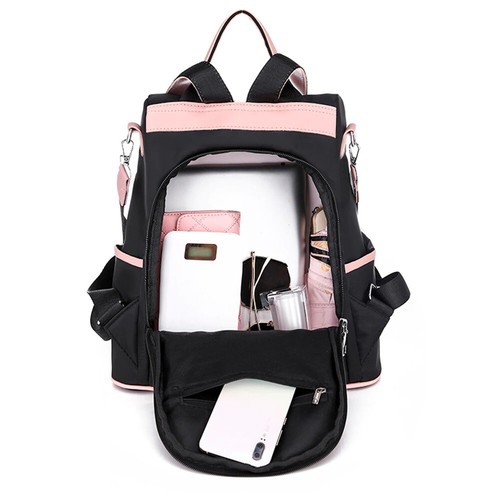 2022 Casual Oxford Backpack Women Waterproof School Bags High Quality Fashion - Picture 3 of 6