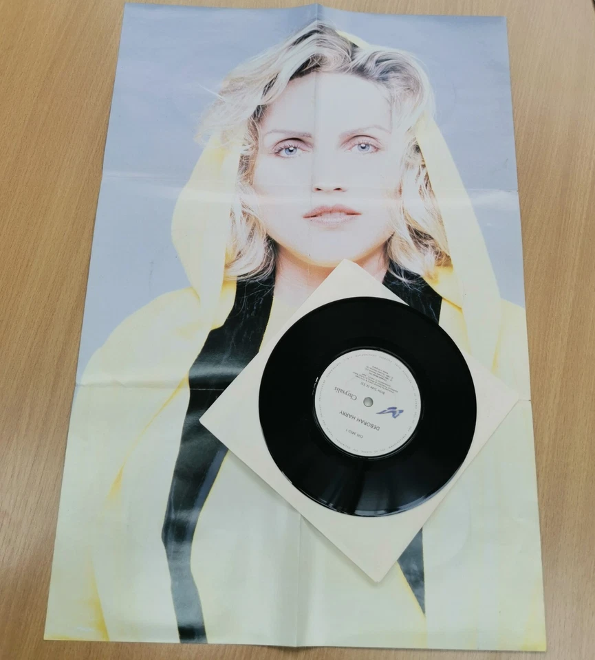 BLONDIE DEBBIE HARRY 7" Brite Side UK POSTERBAG Orig Vinyl Single 1989 UNPLAYED - Image 3 of 4