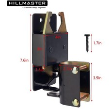 Two-Way Gate Latch for Metal Gates