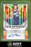 Devin Carter RC Auto 2024-25 Panini Court Kings 84/99 Heir Apparent Ruby