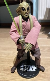 Star Wars Attack Of The Clones Jedi Knight Kit Fisto 1:6 Figur Sideshow