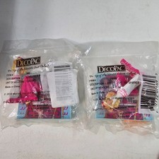 DecoPac Barbie Love to Sparkle Cake Toppers Mattel 2 packs NEW