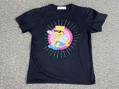 Off White Main Label Bart Simpson ''Chill Man'' XL Graphic Shirt Trond Life 2019