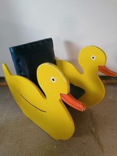 Vintage Childs Duck Chair Retro Chic Mid Century Seat Armchair Stool Fun