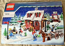 SR3 - LEGO- #10216 WINTER VILLAGE BAKERY-687 pcs/Manual/100% Original & Complete