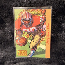 Classic 1993 Pro Line Live Jerry Rice SP2 49ers Serial Numbered /10000