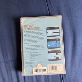 Nintendo NES The Last Starfighter With Hard Case-Previous Rental With Manual