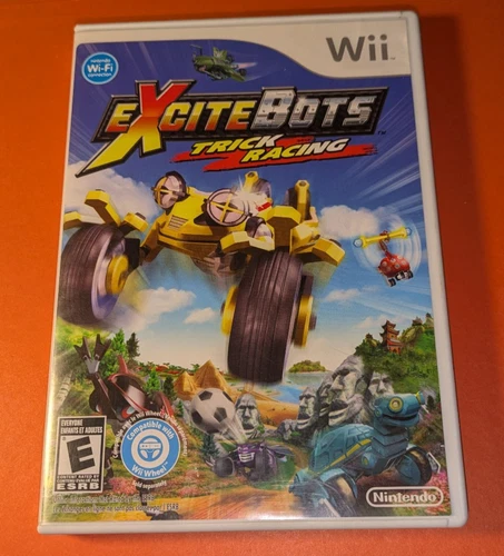 Excitebots: Trick Racing (Nintendo Wii, 2009) CIB - Complete w/Manual