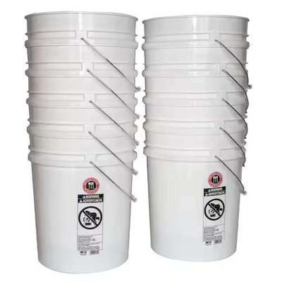#ad #ad 5 Gallon Plastic Bucket Heavy Duty White Paint Pail Storage Buckets 10 Pack New $43.27
