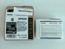 08-2026 Opened Bag Never Used T5808 Genuine Epson Pro 3800 3880 Matte Black Ink