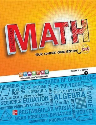 Glencoe Math, Course 1, Student Edition, Volume 2 by McGraw Hill (English) Paper