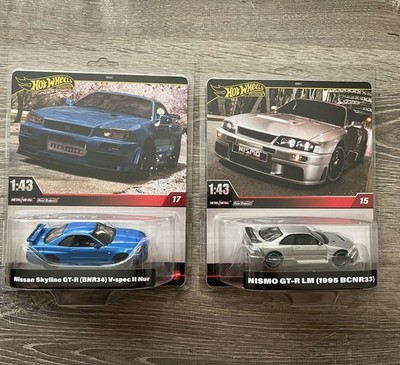 ホットウィール NISMO GT-R LM Hot Wheels Premium Nismo GT-R LM Nissan Skyline GT-R 1:43 Metal